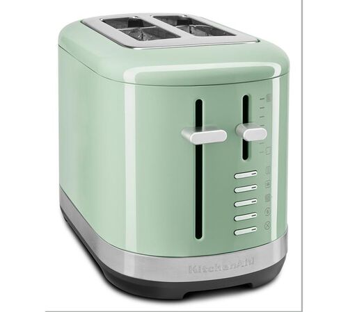 Set Petit-D&eacute;jeuner Bouilloire et Grille-pain Vert Pistache - KitchenAid image number 1