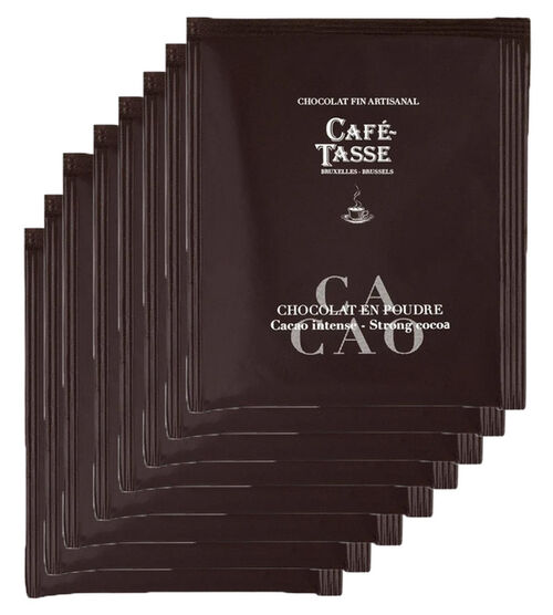 Caf&eacute;-Tasse Strong Chocolate Powder - 20 sachets of 20g