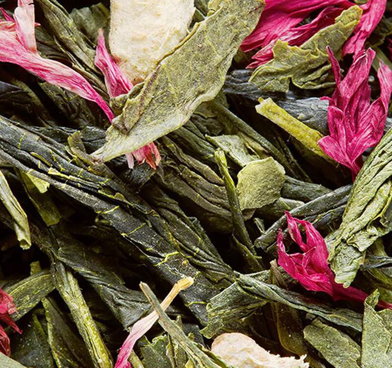 Miss Dammann flavoured green tea - 24 Cristal&reg; sachets - Dammann Fr&egrave;res image number 3
