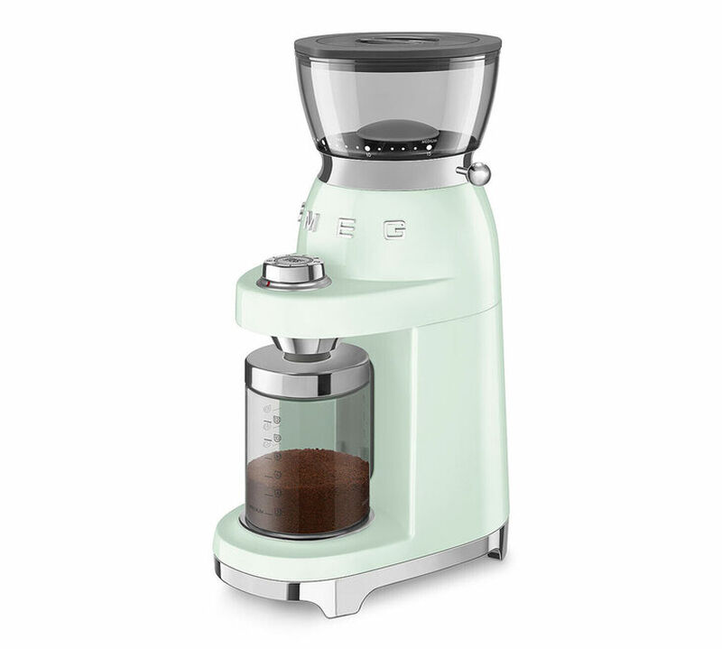Moulin &agrave; caf&eacute; SMEG CGF03 Ann&eacute;es 50 Vert d'eau image number 4