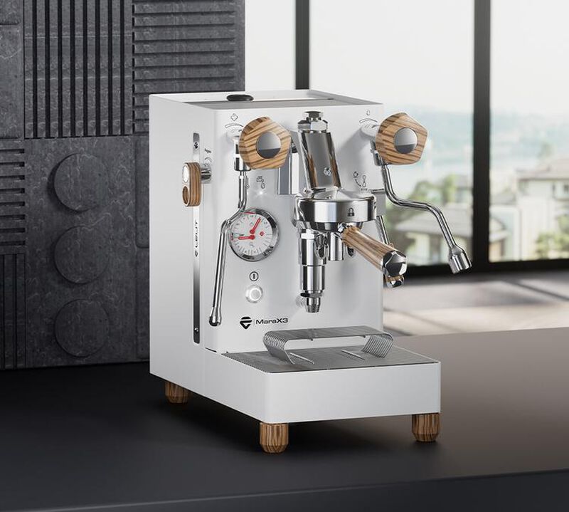 Lelit - Macchina per caff&egrave; espresso - MaraX3 PL62X3-2Q420 Bianca image number 4
