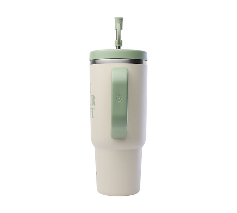Gourde isotherme avec paille Travel cup Level up - 90 cl - QWETCH image number 2