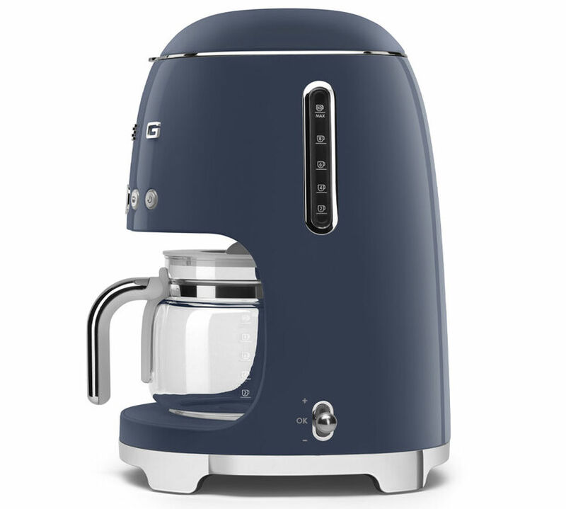 Cafeti&egrave;re filtre programmable SMEG bleu marine DCF02NBEU image number 1