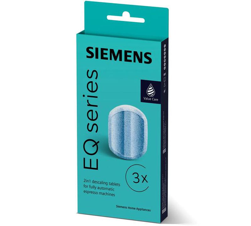 Siemens EQ Series 2 in 1 Descaling Tablets for Bean-to-cup Machines image number 0