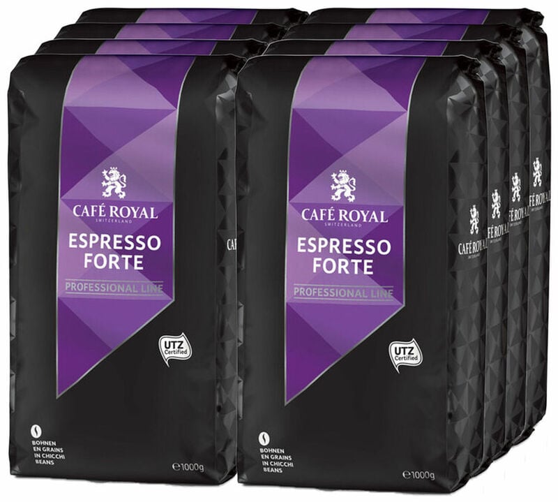 8 kg Caf&eacute; en grain Espresso Forte  - Cafe Royal image number 0