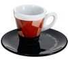 Zicaff&egrave; 'The Art of Espresso' set of 6 cups and saucers image number 3