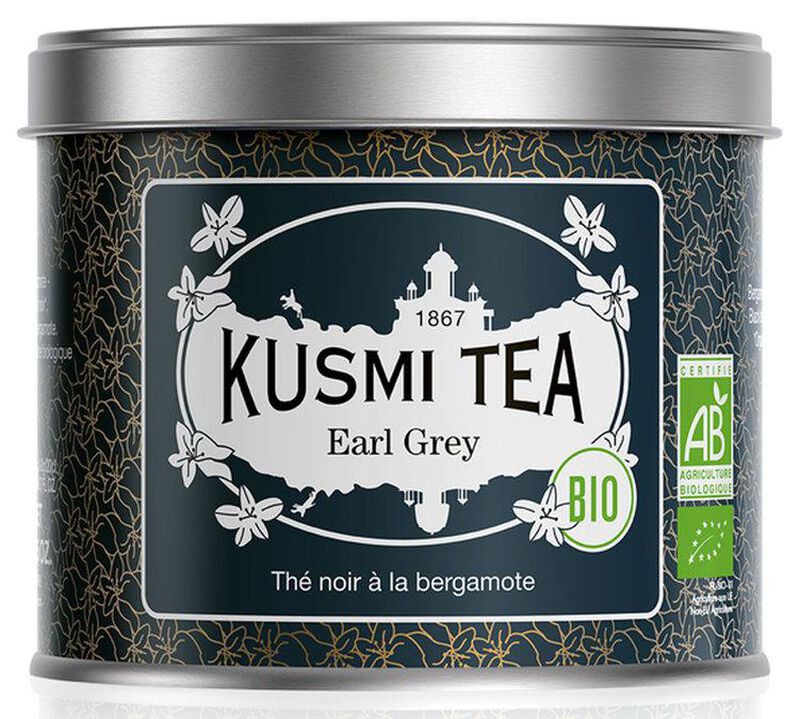 Kusmi Tea Organic Earl Grey - 100g Loose Leaf Tin image number 0