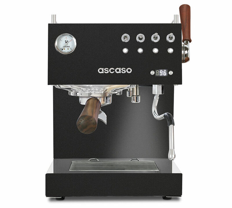 Machine expresso Ascaso Steel Duo Plus noire et bois image number 0