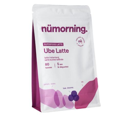 Latte instantan&eacute; Ube Latte - Sachet 500 g - N&Uuml;MORNING
