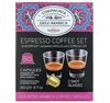 50 capsules compatibles Nespresso* Original + 2 verres espresso - CORSINI image number 4