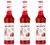 Sirops Fraise bonbon 3 x 70cl - MONIN image