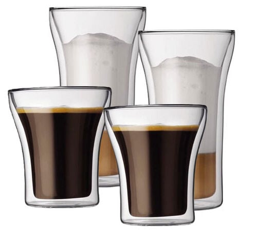4 verres Assam 20cl et 40cl - Bodum