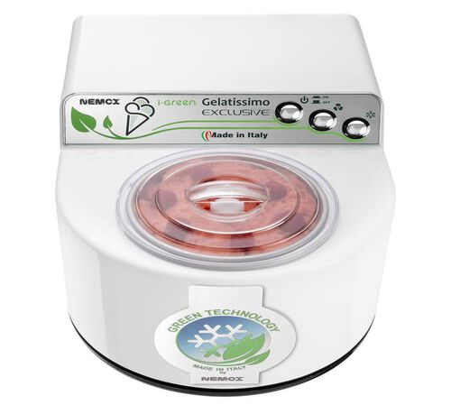 Machine &agrave; glace NEMOX  Gelatissimo blanche Icegreen image number 1