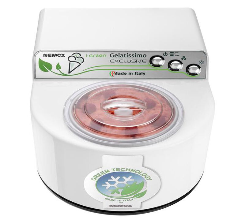 Machine &agrave; glace NEMOX  Gelatissimo blanche Icegreen image number 1