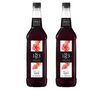 Sirop d'hibiscus 1883 Routin - Bouteille Plastique - 2 x 1 L image number 0
