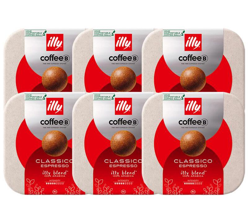 Illy - 54 capsule Coffee Balls CoffeeB Classico image number 0