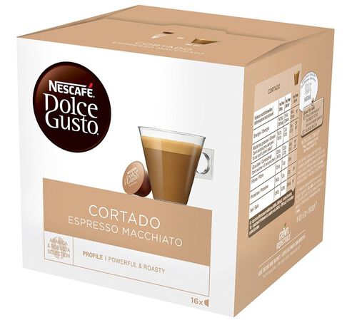 16 Espresso Macchiato (Cortado) Pods - NESCAFE* DOLCE GUSTO*