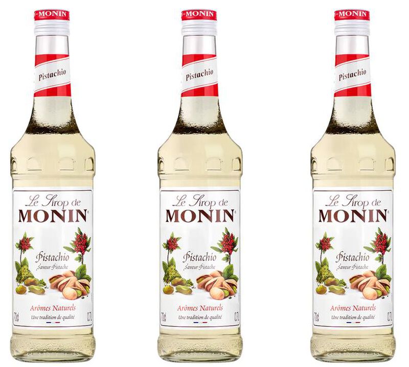 Sirop Pistache - 3 x 70cl - MONIN image number 0
