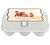 Caf&eacute;-Tasse Milk Chocolate Praline Eggs Box - 78g image