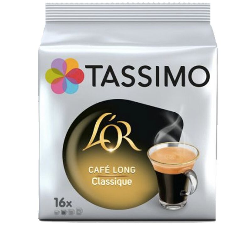 Tassimo Pods L'Or Caf&eacute; Long Classique x 16 T-Discs image number 0