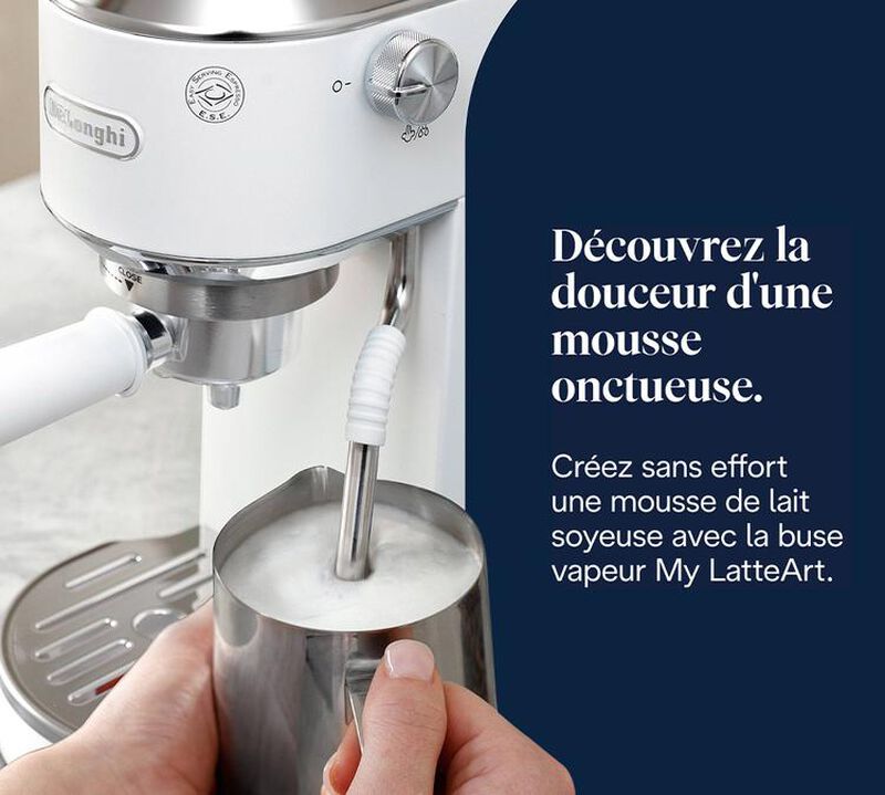 DeLonghi Dedica Duo EC890.WI Bianca Macchina caff&egrave; espresso image number 11