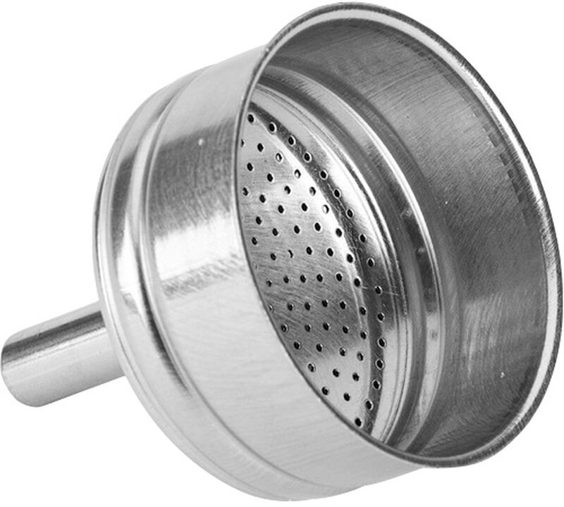 Spare Bialetti Filter Funnel in Stainless Steel - 6 cups image number 0