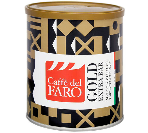 250 g - Caf&eacute; moulu - Gold Extra Bar - CAFF&Egrave; DEL FARO