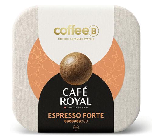 9 Coffee Balls Espresso Forte by Caf&eacute; Royal Coffee B