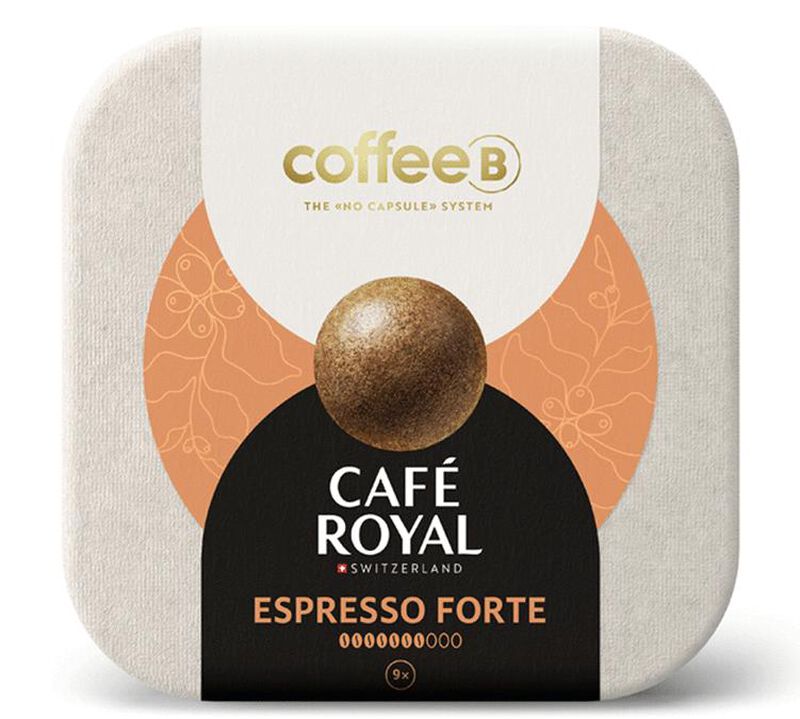 9 Coffee Balls Espresso Forte by Caf&eacute; Royal Coffee B image number 0
