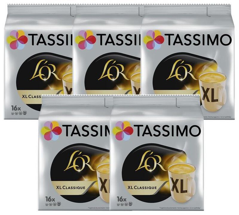 Tassimo pods L'Or Espresso XL Classique x 80 T-Discs image number 0