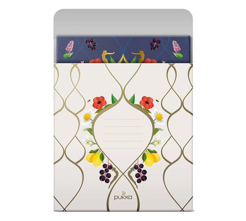Pukka Organic Tea and Herbal Tea Selection Box Blue Collection 2024 x 45 Tea Bags image number 1