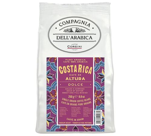 Caff&egrave; Corsini - Caff&egrave; in grani - Costa Rica Tarrazu 250 g