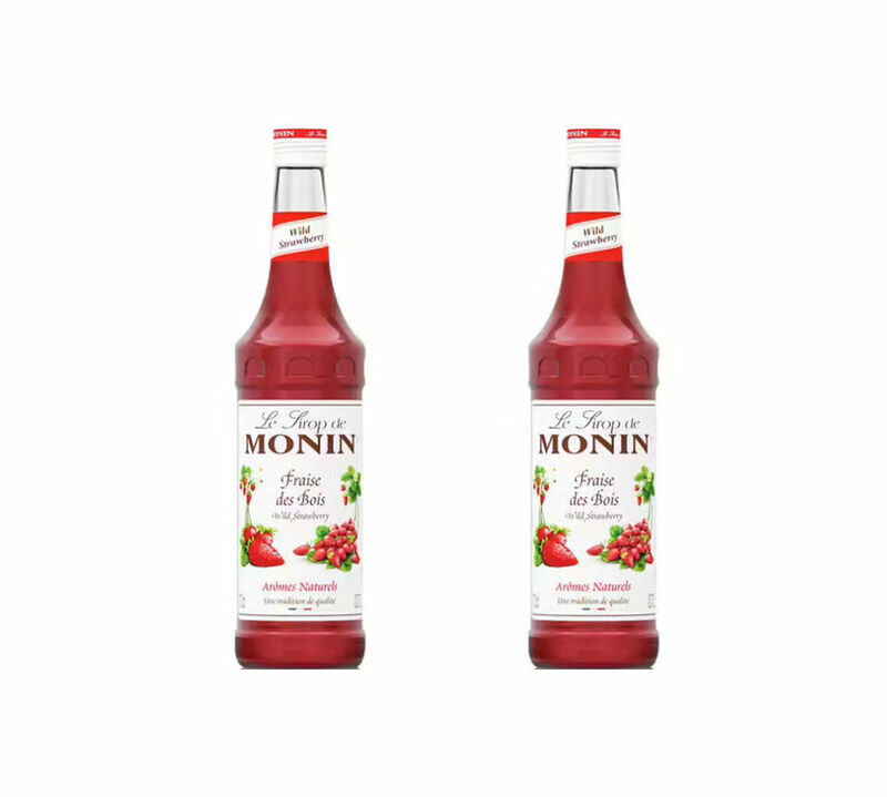 Sirop Monin - Fraise des bois - 2 x 70 cl image number 0