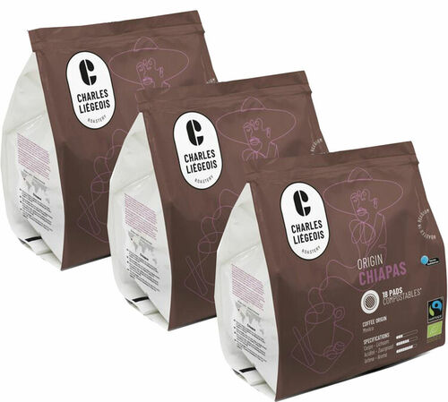 Senseo-Compatible Pods Charles Liegois Chiapas Mexico Value Pack x 54