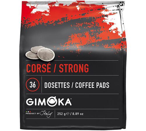 36 Dosettes Senseo&reg; compatibles - Cors&eacute; - GIMOKA