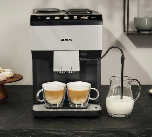 Siemens - Kaffeevollautomat EQ500 Classic Connect Edelstahl & Schwarz image number 1