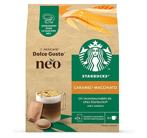 NEO Nescafe&reg; Dolce Gusto&reg; pods Starbucks Caramel Macchiato x 12 image number 7