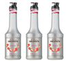 Lot de 3 Pur&eacute;es de Fruit de Monin - Fraise - 3 x 1L image number 0