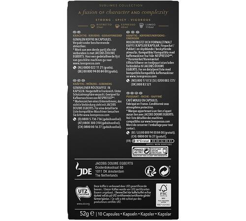 100 capsules compatible Nespresso* Original Or Absolu - L'OR ESPRESSO image number 2