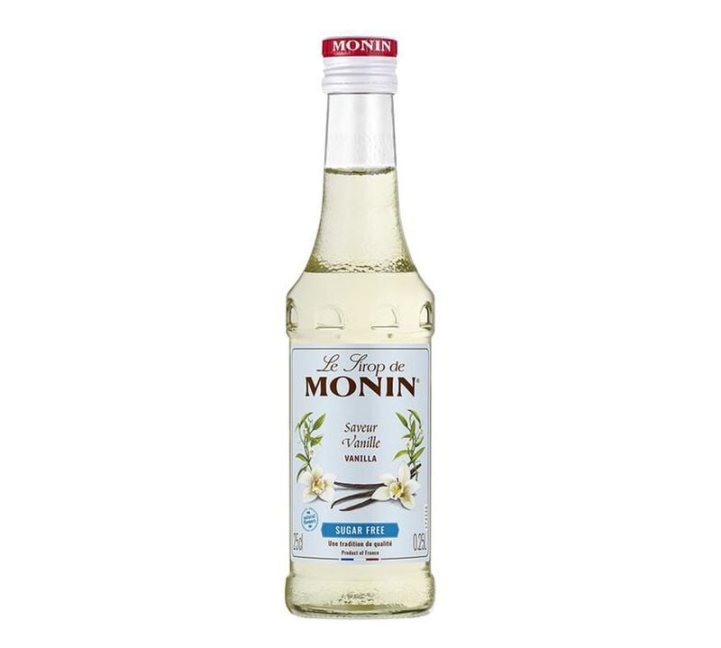 Sirop vanille sans sucre - 25cl - MONIN image number 0