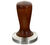 MOTTA stainless steel Tamper with wooden handle - 58mm flat base image