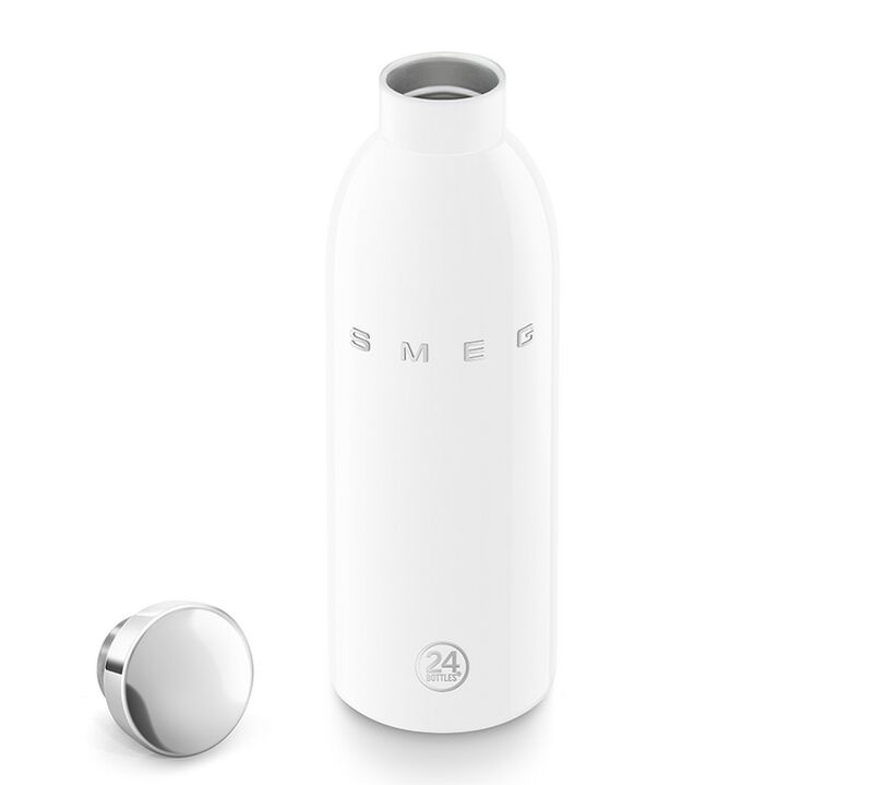 Bouteille isotherme double paroi blanche WBF01WH - Ann&eacute;es 50 - 50 cl- SMEG image number 4