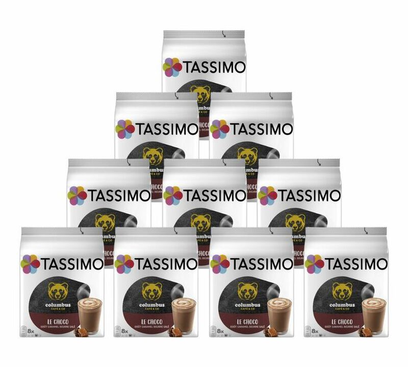 Tassimo pods Columbus Salted Caramel Chocolate x 80 T-Discs image number 0