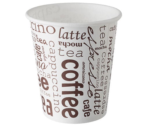 Lot de 50 gobelets coffee Double espresso / Caf&eacute; long - 20 cl