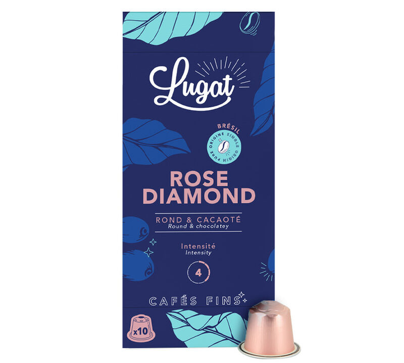 100 capsule compatibili Nespresso* Original - Rose Diamond &ndash; Lugat image number 1