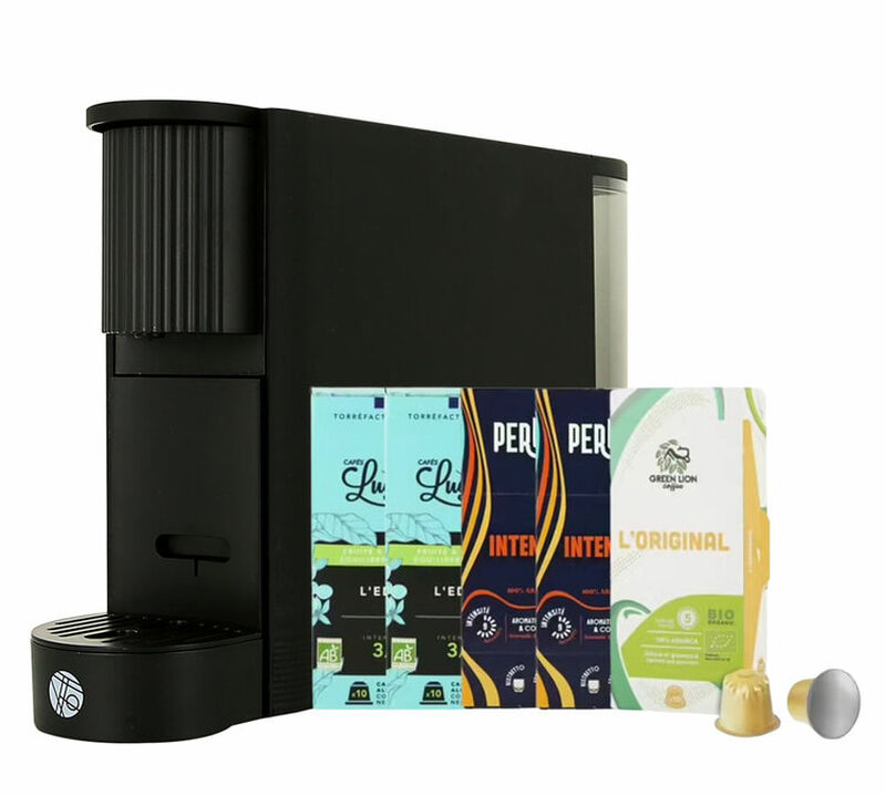 Kottea per capsule compatibili Nespresso* Original  Kottea CNK110.B EVE Nera image number 0