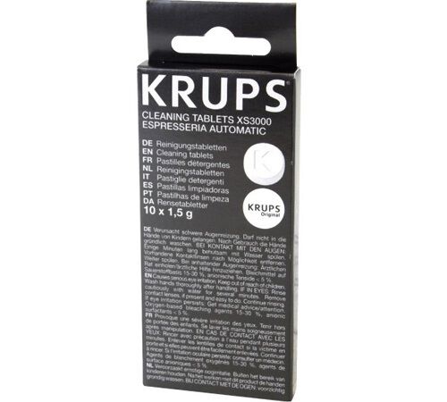 Cleaning tablets for Krups coffee machines - 10 tablets