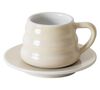 Ensemble tasse et sous-tasse - Ibrik Coffee Ivory - LOVERAMICS image number 0