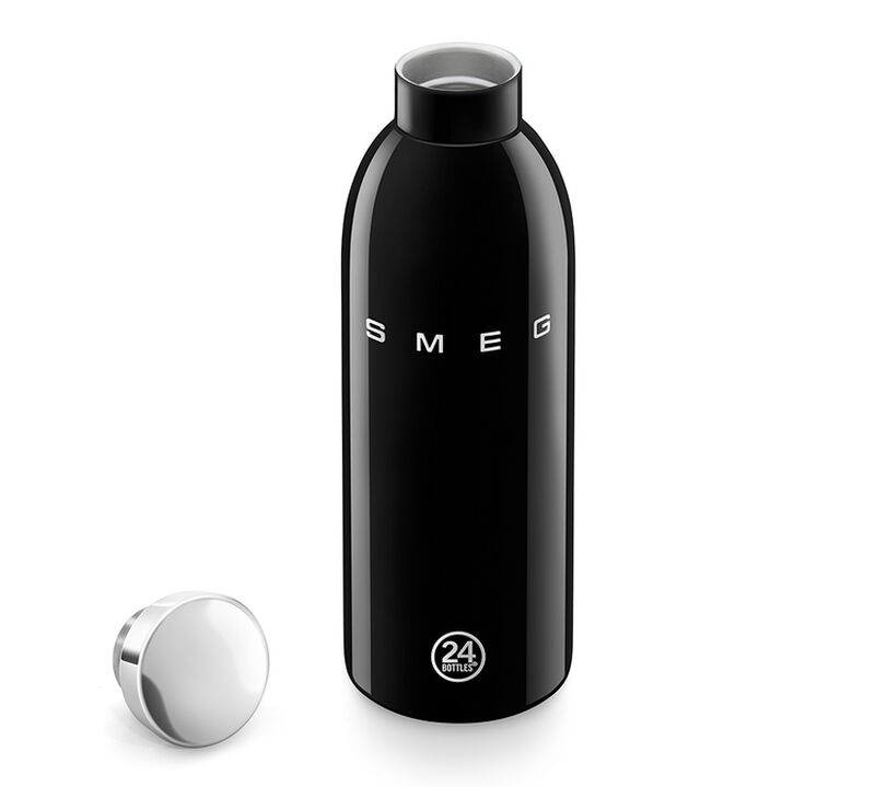 Bouteille isotherme double paroi noire WBF01BL - Ann&eacute;es 50 - 50 cl- SMEG image number 3