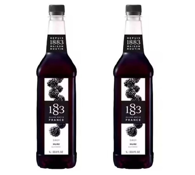 Sirop 1883 Routin M&ucirc;re - Bouteille plastique - 2 x 1 L image number 0